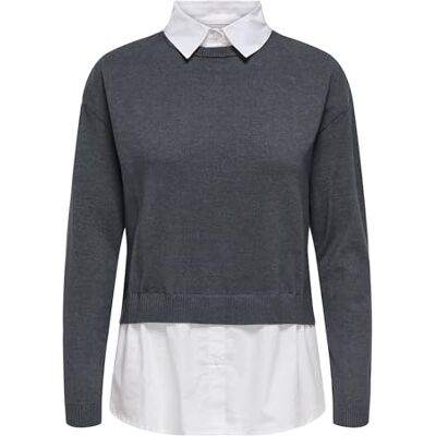 ONLY Onlpayson Ls Mix Pullover KNT ONLY Onlpayson Ls Mix Pullover KNT