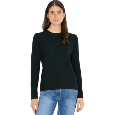 Cecil Pullover mit Strukturdetails Ink Green XL Cecil Pullover mit Strukturdetails Ink Green XL