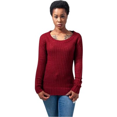 Urban Classics Damen Ladies All-Over-Print Tartan Oberteil Short Oversized Tee T-Shirt, Rot (Red/Blk 00200), X-Large (Herstellergröße: XL) Urban Classics Damen Ladies All-Over-Print Tartan Oberteil Short Oversized Tee T-Shirt, Rot (Red/Blk 00200), X-Large (Herstellergröße: XL)