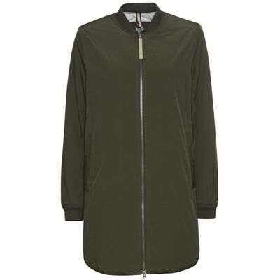 camel active Damen Wasserabweisender Mantel aus reinem Polyester Waldgrün, womenswear-42 camel active Damen Wasserabweisender Mantel aus reinem Polyester Waldgrün, womenswear-42