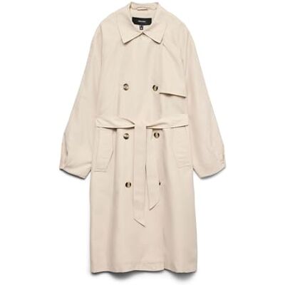 VERO MODA Female Trenchcoat VMDOREENSOFFY Mantel VERO MODA Female Trenchcoat VMDOREENSOFFY Mantel