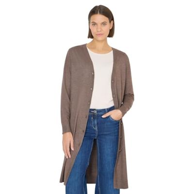 Cecil Langer Cardigan Chocolate Mousse Melange M Cecil Langer Cardigan Chocolate Mousse Melange M