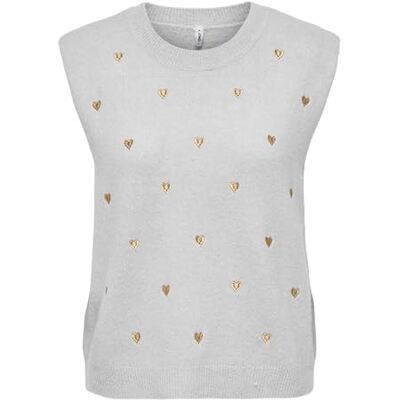 ONLY Onlmelody Sl Embroidery O-Neck Cs KNT ONLY Onlmelody Sl Embroidery O-Neck Cs KNT