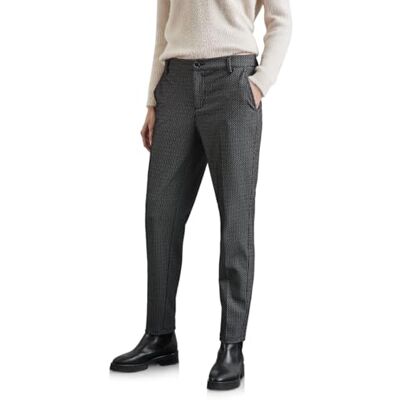 Street One Damen A378450 Party_Style Chino Sparkling, Schwarz, 40W / 30L EU, Black, 40 Street One Damen A378450 Party_Style Chino Sparkling, Schwarz, 40W / 30L EU, Black, 40