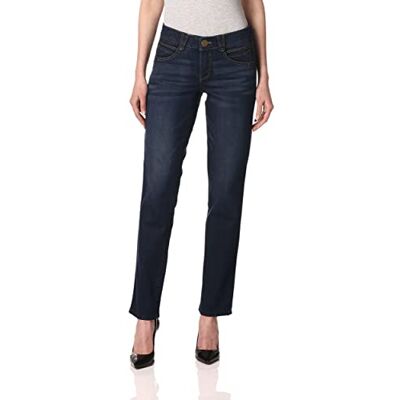 Democracy Damen Ab Solution Straight Leg Jeans, Indigo, 48 (16) Democracy Damen Ab Solution Straight Leg Jeans, Indigo, 48 (16)