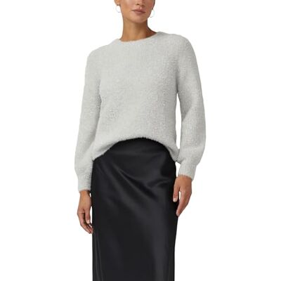 S. Oliver Damen Strickpullover – Grobstrick, Ballonärmel, Regular Fit S. Oliver Damen Strickpullover – Grobstrick, Ballonärmel, Regular Fit