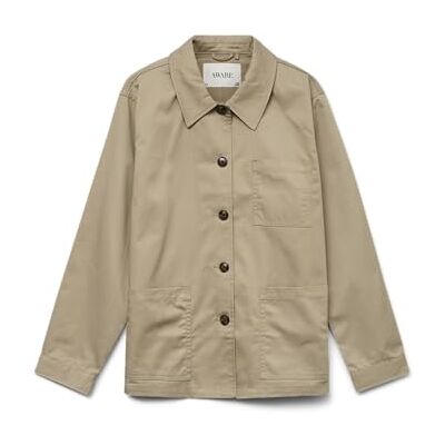 VERO MODA Damen Awsovina Ls Jacket Noos, Tree House, Numeric_36 VERO MODA Damen Awsovina Ls Jacket Noos, Tree House, Numeric_36