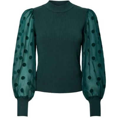 YAS dotme Ls Knit Pullover S. Noos YAS dotme Ls Knit Pullover S. Noos