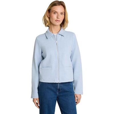 TOM TAILOR Damen Regular Fit Jacke mit Reißverschluss TOM TAILOR Damen Regular Fit Jacke mit Reißverschluss