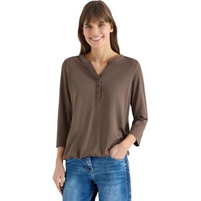 Cecil Shirt im Tunika-Look urban Taupe S Cecil Shirt im Tunika-Look urban Taupe S