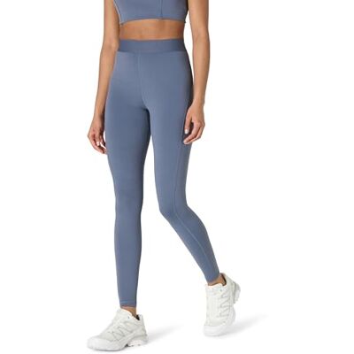 Amazon Damen Active FormFlex Anschmiegsame lange Yoga-Leggings mit breitem elastischem Bund, hoher Taille und Beininnenlänge von 69,9cm, Schiefergrau, XL Amazon Damen Active FormFlex Anschmiegsame lange Yoga-Leggings mit breitem elastischem Bund, hoher Taille und Beininnenlänge von 69,9cm, Schiefergrau, XL