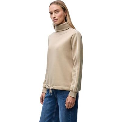 Street One Sweatshirt mit Stehkragen Sanded beige 36 Street One Sweatshirt mit Stehkragen Sanded beige 36
