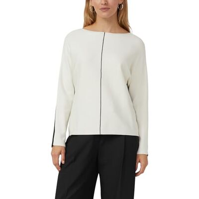 S. Oliver Strickpullover mit Colour-Blocking und Fledermausärmeln S. Oliver Strickpullover mit Colour-Blocking und Fledermausärmeln