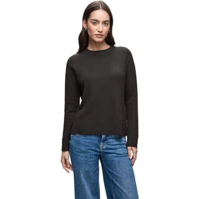 Street One Rundhals Pullover Darkest Brown 46 Street One Rundhals Pullover Darkest Brown 46