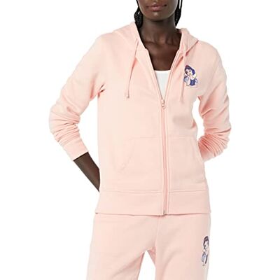 Amazon Disney Marvel Star Wars Princess Damen Fleece-Kapuzenpulli mit durchgehendem Reißverschluss (in Übergröße erhältlich),Schneewittchen , XS Rosa Amazon Disney Marvel Star Wars Princess Damen Fleece-Kapuzenpulli mit durchgehendem Reißverschluss (in Übergröße erhältlich),Schneewittchen , XS Rosa