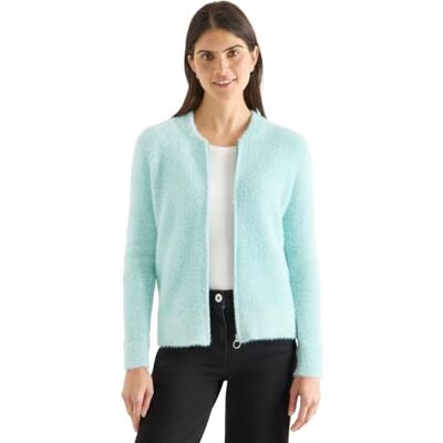 Cecil Jacquard Cardigan mit Zipper Cecil Jacquard Cardigan mit Zipper
