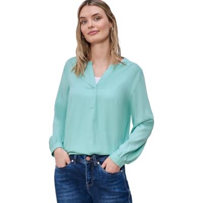 Street One Split Neck Tunika Misty Mint 38 Street One Split Neck Tunika Misty Mint 38