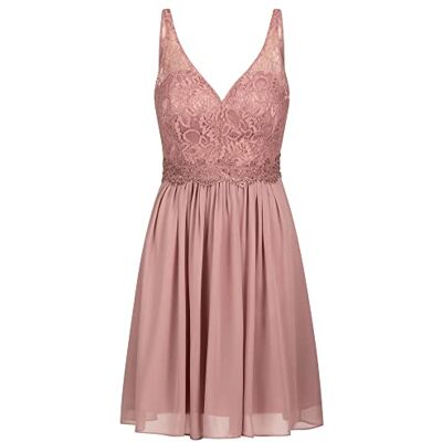 ApartFashion Damen Jurk L ssiges Abendkleid, Altrosa, M EU ApartFashion Damen Jurk L ssiges Abendkleid, Altrosa, M EU