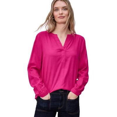Street One Split Neck Tunika Magenta Dream 34 Street One Split Neck Tunika Magenta Dream 34