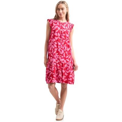 Street One Gemustertes Tunika-Kleid Salsa red 44 Street One Gemustertes Tunika-Kleid Salsa red 44