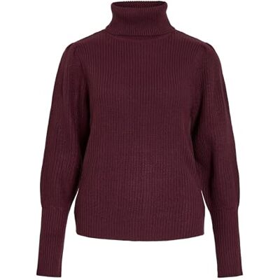 Vila Vilou New Rollneck L/S Knit Top Noos Vila Vilou New Rollneck L/S Knit Top Noos