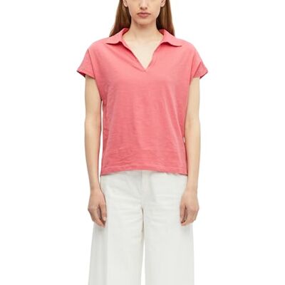 S. Oliver Damen Poloshirt – Relaxed Fit, Flammgarn-Jersey, ärmellos, V-Ausschnitt S. Oliver Damen Poloshirt – Relaxed Fit, Flammgarn-Jersey, ärmellos, V-Ausschnitt