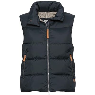 camel active Damen Steppweste aus recyceltem Polyester Nachtblau, womenswear-48 camel active Damen Steppweste aus recyceltem Polyester Nachtblau, womenswear-48
