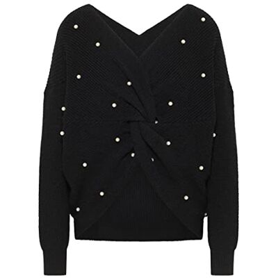 faina Damen Strickpullover Schwarz, XS/S faina Damen Strickpullover Schwarz, XS/S
