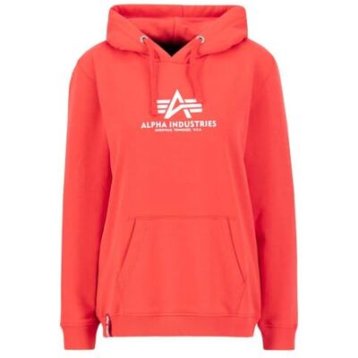 Alpha New Basic Hoodie für Damen Radiant Red Alpha New Basic Hoodie für Damen Radiant Red