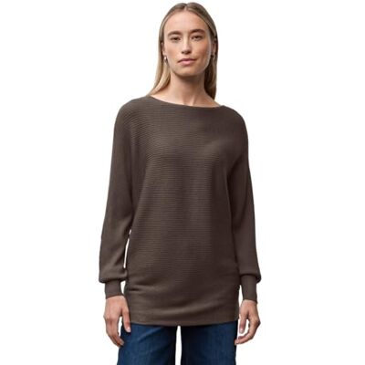 Street One Dolman Pullover Dark Nomad Brown Mel. 34 Street One Dolman Pullover Dark Nomad Brown Mel. 34