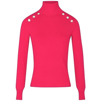 Morgan -Pullover Langärmel � Raspberry Soller s Morgan -Pullover Langärmel � Raspberry Soller s