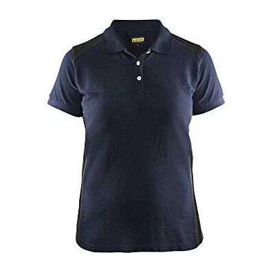 BLÅKLÄDER Blaklader 339010508699XL Damen Polo Shirt, Dunkel Marineblau/Schwarz, Größe XL BLÅKLÄDER Blaklader 339010508699XL Damen Polo Shirt, Dunkel Marineblau/Schwarz, Größe XL