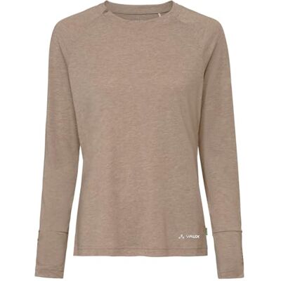VAUDE Damen Longsleeve Skomer LS T-Shirt III, perfekt als Baselayer, atmungsaktiv, schnelltrocknend und geruchshemmend, Oat, 46 VAUDE Damen Longsleeve Skomer LS T-Shirt III, perfekt als Baselayer, atmungsaktiv, schnelltrocknend und geruchshemmend, Oat, 46
