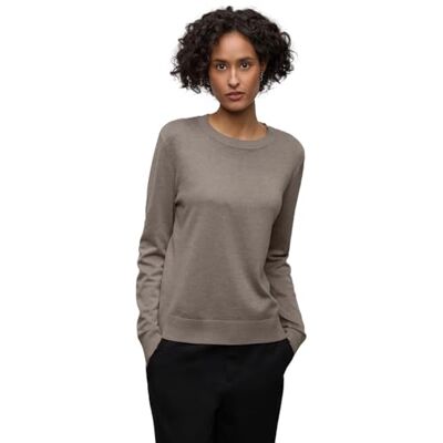 Street One Basic Pullover Mocha Glow Mel. 44 Street One Basic Pullover Mocha Glow Mel. 44