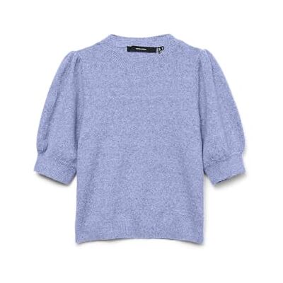 VERO MODA Vmdoffy 2/4 O-Neck Pullover Ga Noos, Lavendel Melange, EU XS VERO MODA Vmdoffy 2/4 O-Neck Pullover Ga Noos, Lavendel Melange, EU XS
