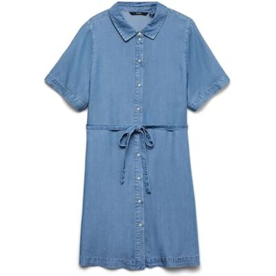 VERO MODA Female Jeanskleid VMBREE Kurzes Kleid VERO MODA Female Jeanskleid VMBREE Kurzes Kleid