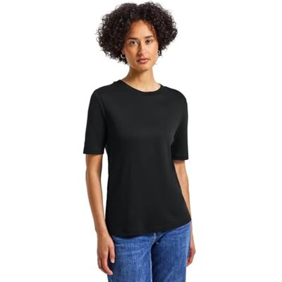 Street One Damen Basic Shirt mit Turtleneck Street One Damen Basic Shirt mit Turtleneck
