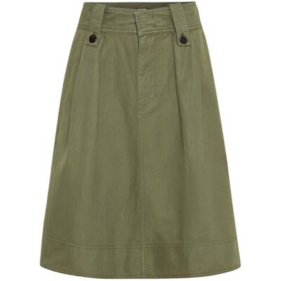 camel active Damen Rock aus leichtem Baumwoll-Leinen Mix Olivgrün, womenswear-36 camel active Damen Rock aus leichtem Baumwoll-Leinen Mix Olivgrün, womenswear-36