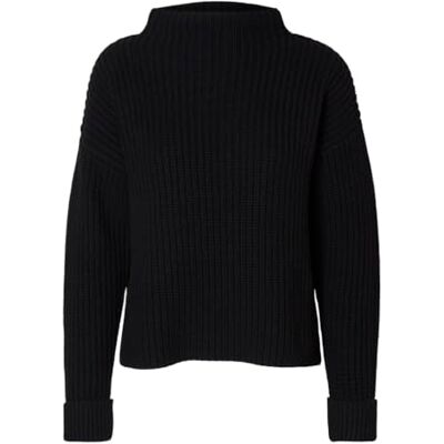SELECTED FEMME Damen Slfselma Knit B Noos Pullover, Schwarz, L EU SELECTED FEMME Damen Slfselma Knit B Noos Pullover, Schwarz, L EU