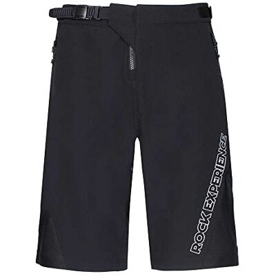 Rock Experience REMP04781 DIOMEDE Bermuda Pants Women's Caviar XXL Rock Experience REMP04781 DIOMEDE Bermuda Pants Women's Caviar XXL
