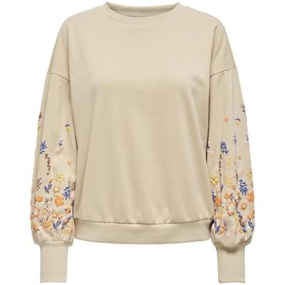 ONLY Onlbrooke L/S O-Neck Flower SWT Noos ONLY Onlbrooke L/S O-Neck Flower SWT Noos