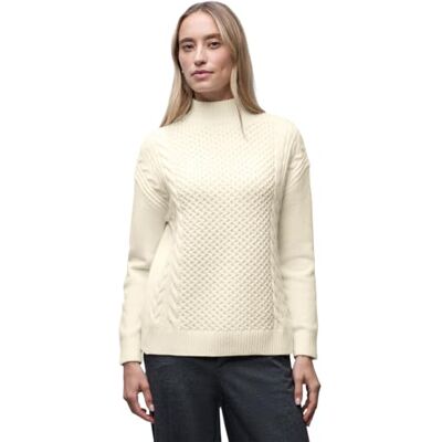 Street One Pullover mit Strickmuster Soft beige 46 Street One Pullover mit Strickmuster Soft beige 46