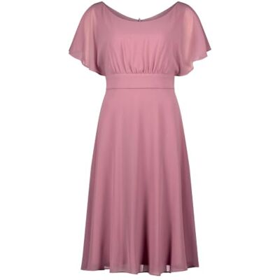 Vera Mont Damen Cocktailkleid Kurzarm 42, Desert Rose Vera Mont Damen Cocktailkleid Kurzarm 42, Desert Rose