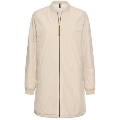 camel active Damen Wasserabweisender Mantel aus reinem Polyester Hellbeige, womenswear-36 camel active Damen Wasserabweisender Mantel aus reinem Polyester Hellbeige, womenswear-36