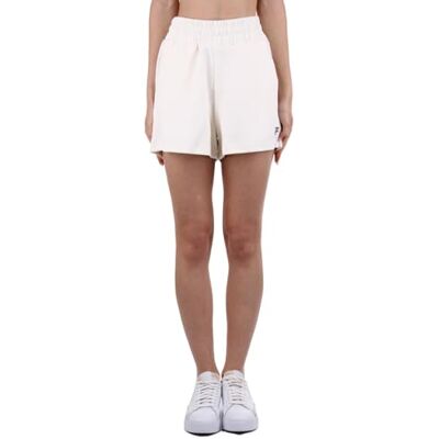 FILA Brandenburg High Waist Shorts-Bright White-L FILA Brandenburg High Waist Shorts-Bright White-L
