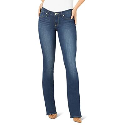 Rock & Republic Kasandra-Jeans für Damen, mit mittelhohem Bund und Bootcut-Schnitt, 50 Lange Rock & Republic Kasandra-Jeans für Damen, mit mittelhohem Bund und Bootcut-Schnitt, 50 Lange