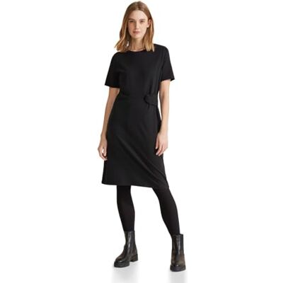 Street One Damen Festliches Jersey Kleid Schwarz 34 Street One Damen Festliches Jersey Kleid Schwarz 34