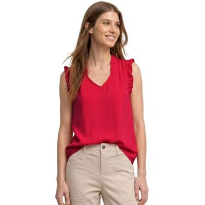 Street One Blusentop mit V-Neck und Rüschen Salsa red 36 Street One Blusentop mit V-Neck und Rüschen Salsa red 36