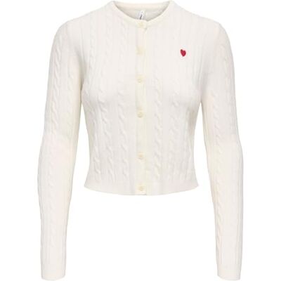 ONLY Onlkatia Ls Cable Button Cardigan Cc KNT ONLY Onlkatia Ls Cable Button Cardigan Cc KNT