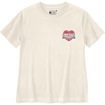 Carhartt Damen Irvine Relaxed Heritage Heart T-Shirt Carhartt Damen Irvine Relaxed Heritage Heart T-Shirt